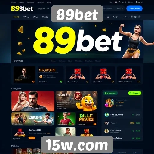 Plataforma 89bet se destaca pelo design intuitivo